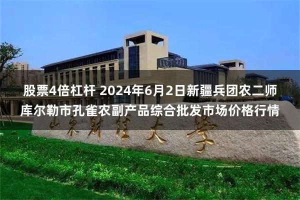 股票4倍杠杆 2024年6月2日新疆兵团农二师库尔勒市孔雀农副产品综合批发市场价格行情