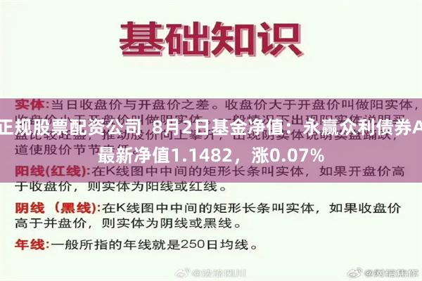 正规股票配资公司  8月2日基金净值：永赢众利债券A最新净值1.1482，涨0.07%