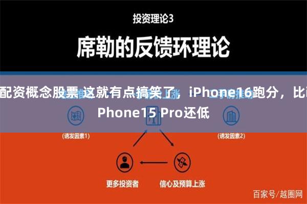 配资概念股票 这就有点搞笑了，iPhone16跑分，比iPhone15 Pro还低