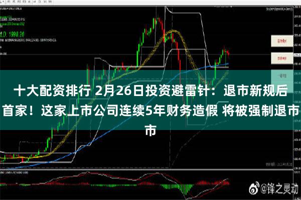 十大配资排行 2月26日投资避雷针：退市新规后首家！这家上市公司连续5年财务造假 将被强制退市