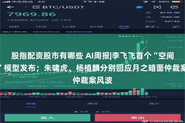 股指配资股市有哪些 AI周报|李飞飞首个“空间智能”模型发布；朱啸虎、杨植麟分别回应月之暗面仲裁案风波